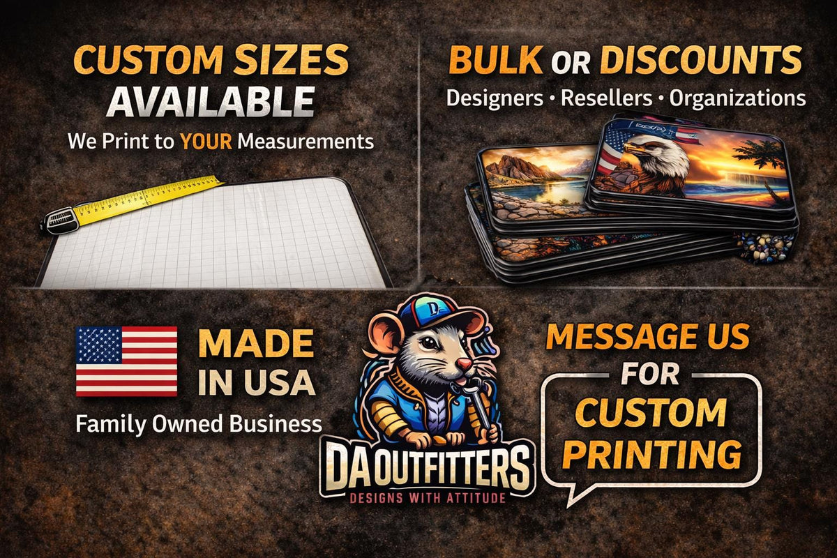 Custom TV Tray Decal Prints - Epoxy Ready Tray Inserts - Glossy or Matte - Personalized Tray Table Decals - Prints Only