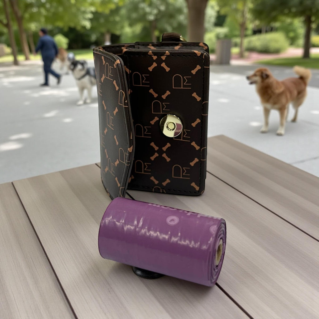 Personalized Dog Waste Bag Holder – Custom Pet Name Poop Bag Dispenser