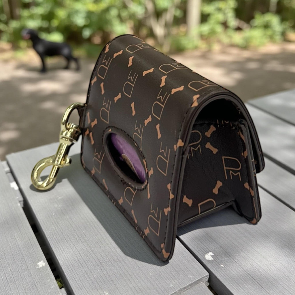 Personalized Dog Waste Bag Holder – Custom Pet Name Poop Bag Dispenser
