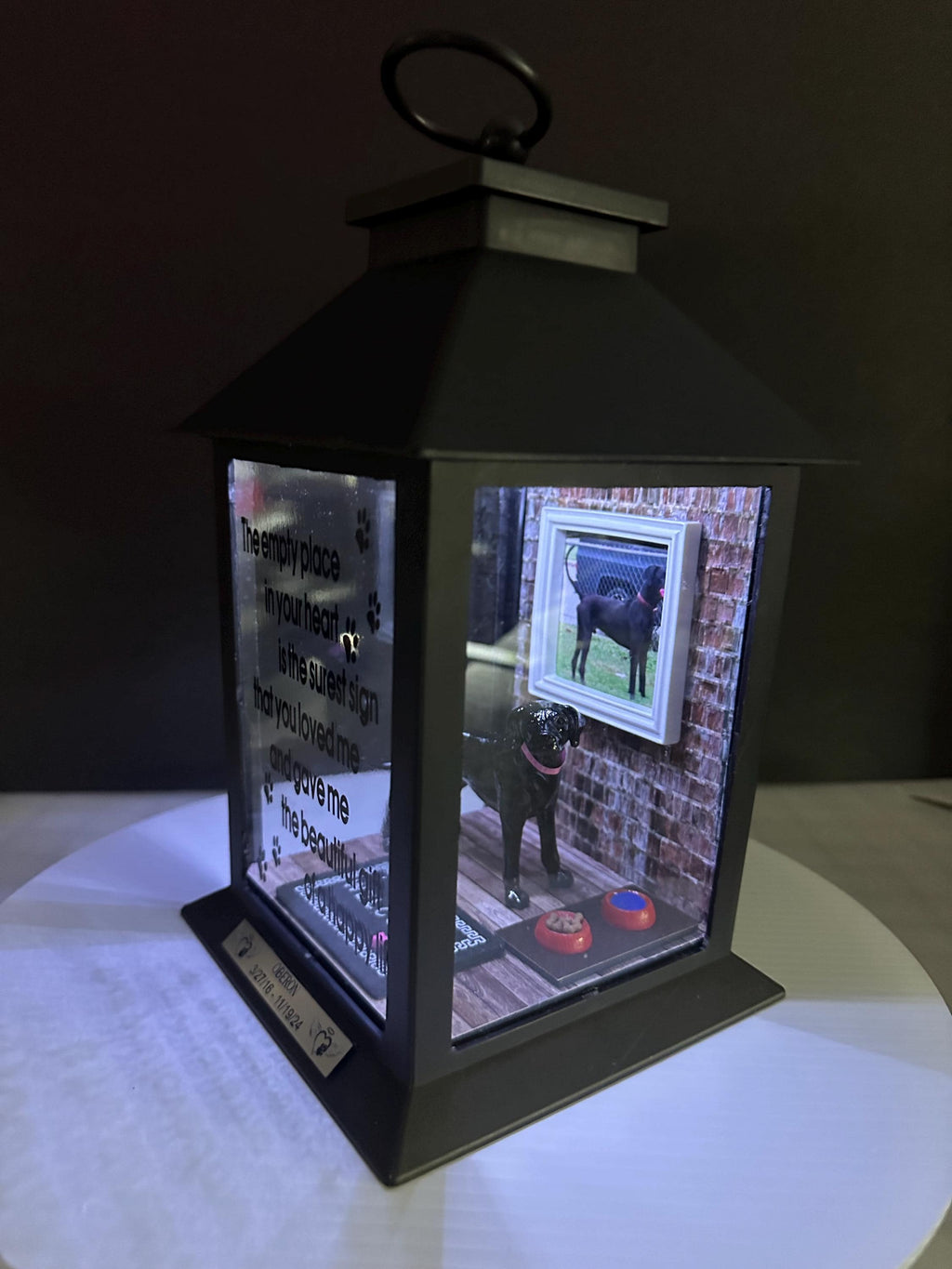 Custom Pet Memorial Lanterns – Honor Their Memory with Light and Love