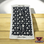 Personalized Pet Kitchen Towel: Custom Dog & Cat Name