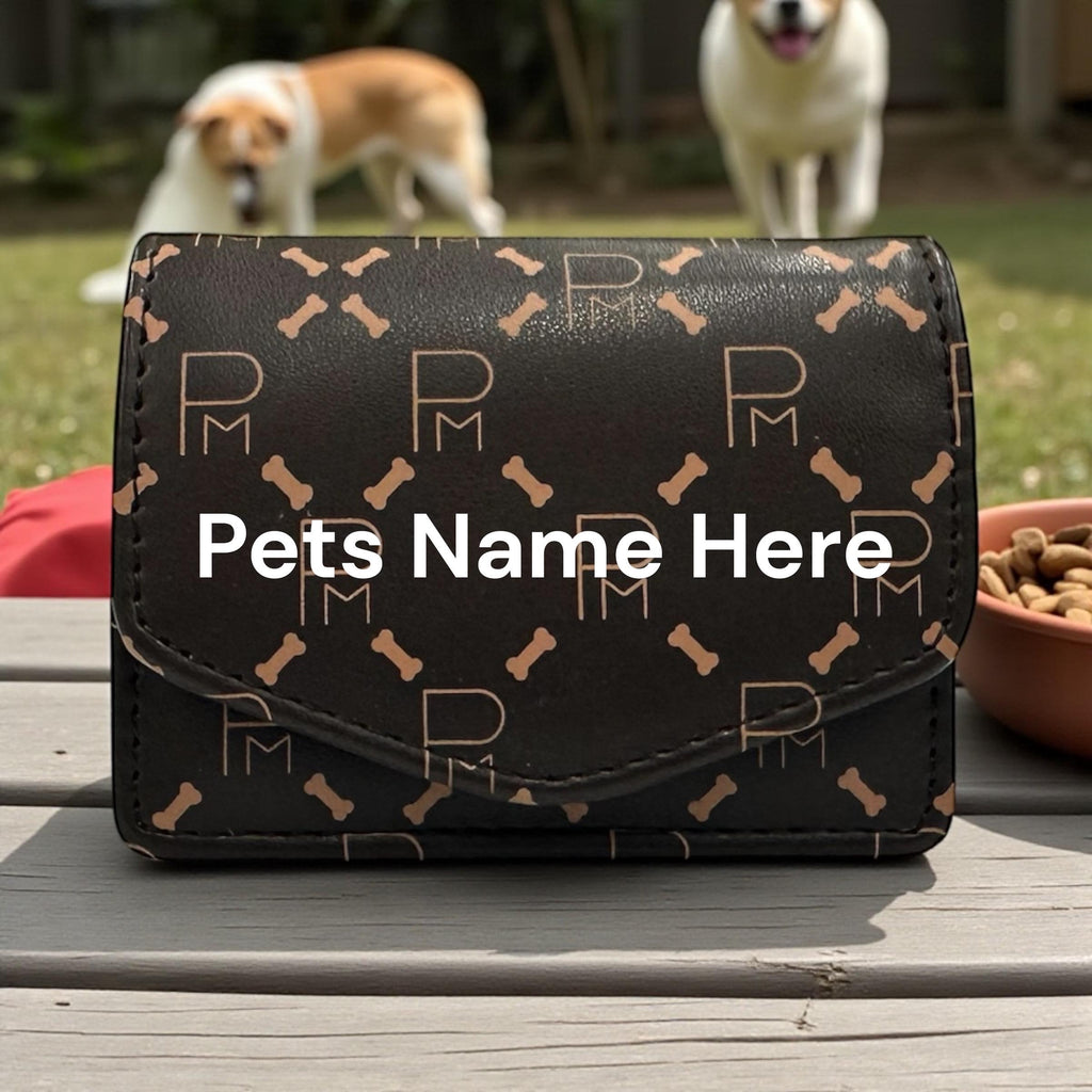 Personalized Dog Waste Bag Holder – Custom Pet Name Poop Bag Dispenser