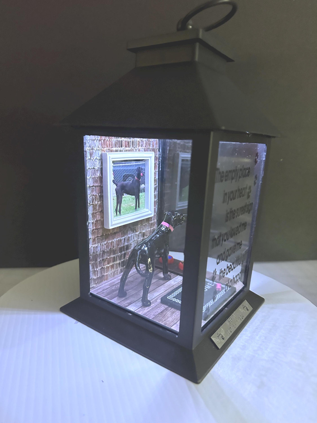 Custom Pet Memorial Lanterns – Honor Their Memory with Light and Love