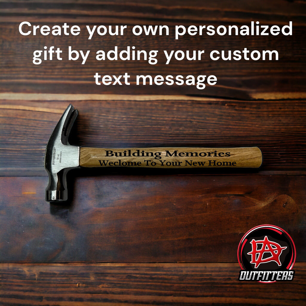 Custom Engraved Hammer - Gift Hammer - Personalized Hammer