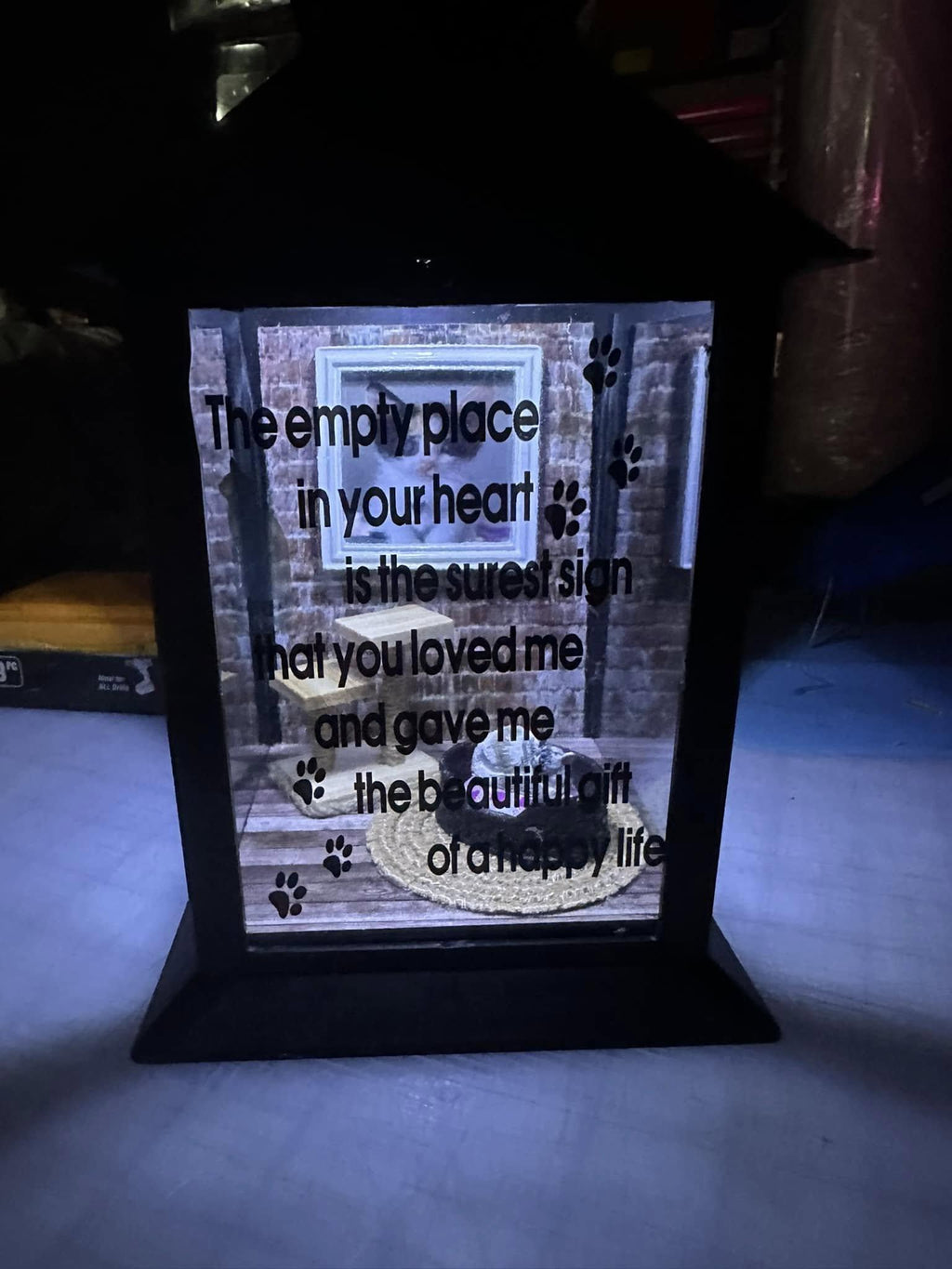 Custom Pet Memorial Lanterns – Honor Their Memory with Light and Love