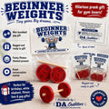 Beginner Weights Prank Gift | Funny Mini Barbell Gag Gift | Gym Lover Gift | White Elephant Gift | Fitness Joke Gift | Stocking Stuffer